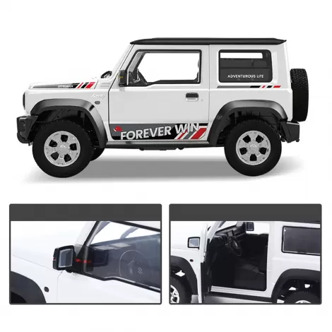 Радиоуправляемый внедрожник Suzuki Jimny PRO (свет, выхлоп, Li-Po 5C) - HG4-53-PRO-WHITE