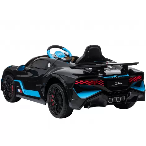 Детский электромобиль Bugatti Divo 12V - BLACK - HL338