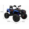 Детский квадроцикл Maverick ATV 12V 4WD - BBH-3588-4-BLUE