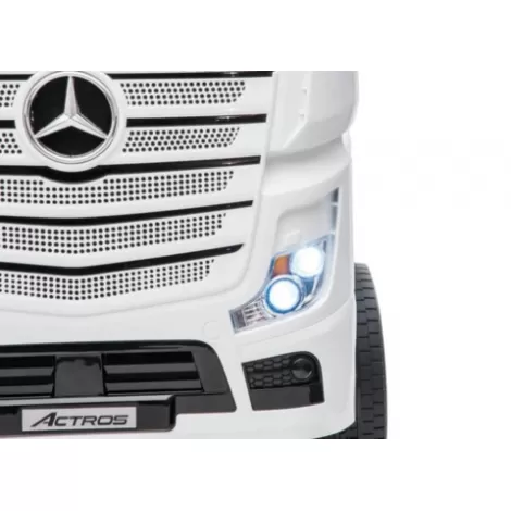 Детский электромобиль фура Mercedes-Benz Actros 4WD 12V - HL358-LUX-WHITE