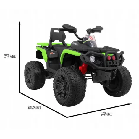 Детский квадроцикл Maverick ATV 12V 4WD - BBH-3588-4-GREEN