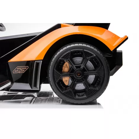 Детский электромобиль Lamborghini V12 Vision Gran Turismo 4WD 12V - HL528-LUX-ORANGE