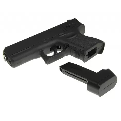 Пистолет металлический Glock 17 mini (пневматика, 14 см) - G.16