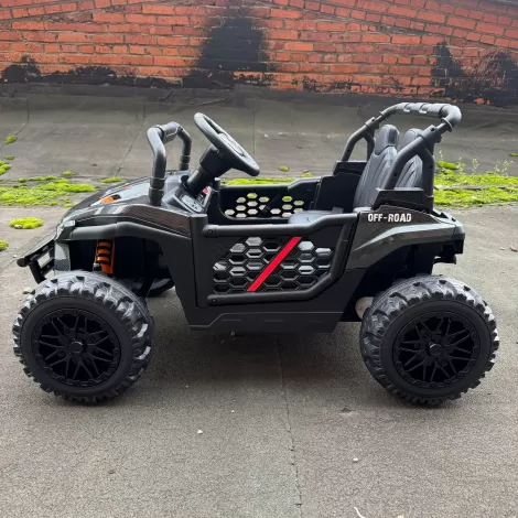 Детский электромобиль Багги (2WD, EVA, 24V, 130Вт) - AHL015-CARBON