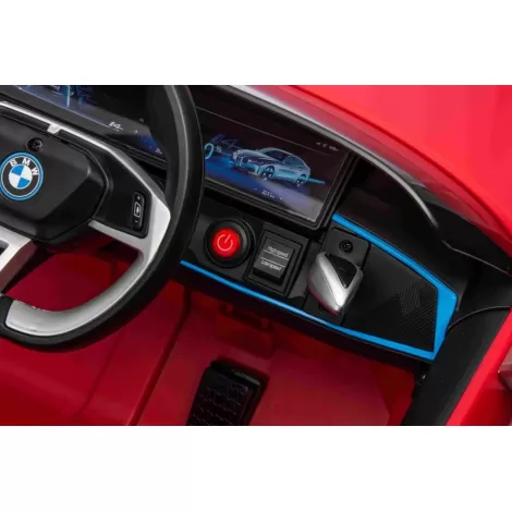 Детский электромобиль BMW I4 (полный привод, 12V) - JE1009-RED