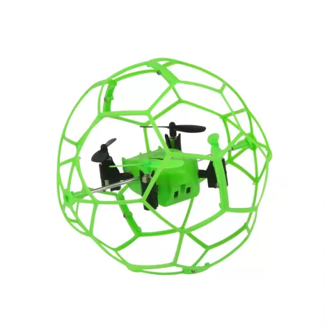 Радиоуправляемый квадрокоптер Helimax Green SkyWalker в сетке - HM1340-GREEN