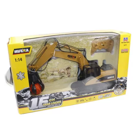 Радиоуправляемый кран-манипулятор HUI NA TOYS масштаб 1:14 2.4G - HN1571