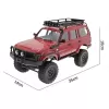 Радиоуправляемый краулер WPL C54-1 Land Cruiser LC80 красный 1:16 - WPLC54-1-RED