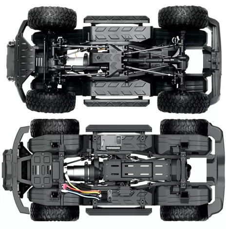 Радиоуправляемый краулер HB Beluga (57 см, 4WD, 1:10) - HB-R1001