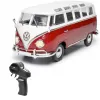 Радиоуправляемый минивэн WPL D-52MINI Volkswagen T1 красный 1:16 - WPLD-52MINI-RED