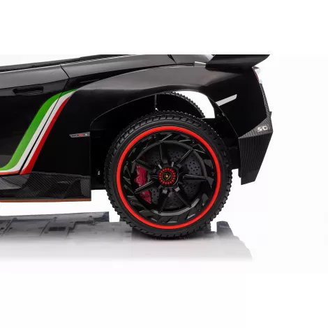 Детский электромобиль Lamborghini Veneno Mini 4WD 12V - XMX615B-BLACK-PAINT