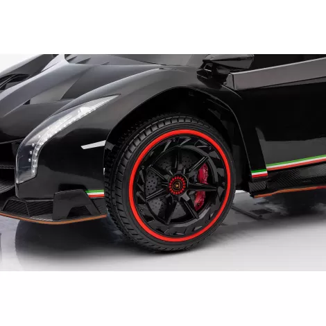 Детский электромобиль Lamborghini Veneno Mini 4WD 12V - XMX615B-BLACK-PAINT