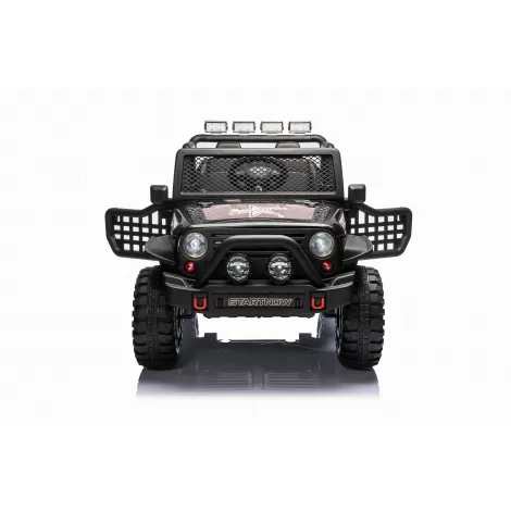 Детский электромобиль джип XMX с полным приводом (черный, EVA, 12V) - XMX618-4WD-BLACK