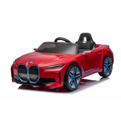 Детский электромобиль BMW I4 (полный привод, 12V) - JE1009-RED