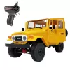 Радиоуправляемый внедорожник WPL Toyota FJ40 желтый 4WD масштаб 1:16 2.4G - WPLC-34-YELLOW