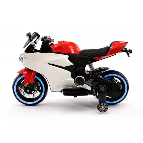 Детский электромотоцикл Ducati 12V - FT-1628-RED-WHITE