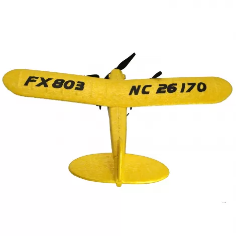 Радиоуправляемый самолет Piper Cub J3 для начинающих 2.4G - FX803-YELLOW