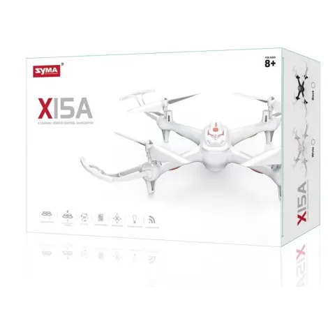 Радиоуправляемый квадрокоптер Syma X15A Black RTF 2.4G - SYMA-X15A-BLACK