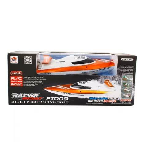 Радиоуправляемый катер Fei Lun High Speed Orange Boat 2.4GHz - FT009