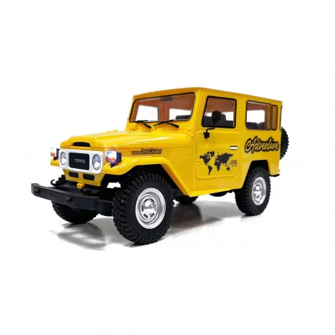 Радиоуправляемый внедрожник TOYOTA FJ40 PRO (свет, выхлоп, Li-Po 5C) - HG4-50-PRO-YELLOW