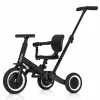 Детский беговел-велосипед 4в1 с родительской ручкой, черный - TR007-BLACK