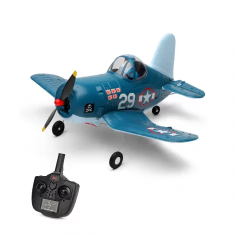 Радиоуправляемый самолет WLTOYS XK F4U Corsair A500 6-Axis Gyro 2.4GHz - XK-A500