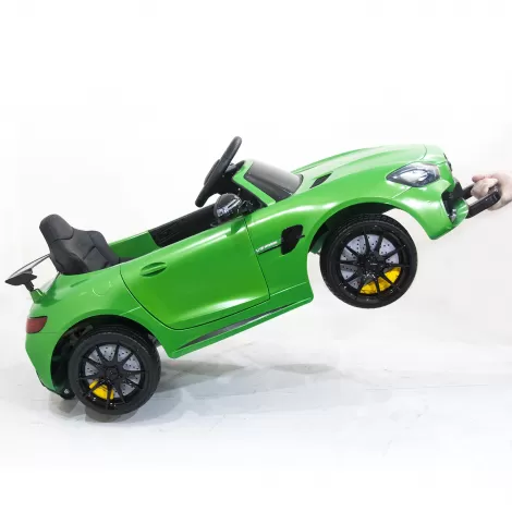 Детский электромобиль Mercedes Benz AMG GT R 2.4G - GREEN MATTE - HL288