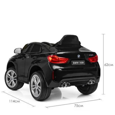 Детский электромобиль BMW X6M Black - JJ2199