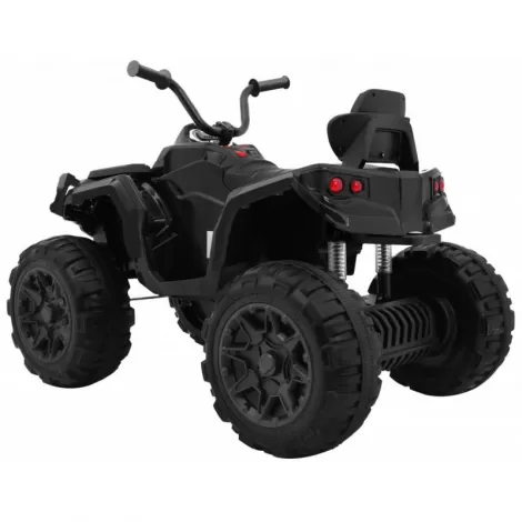 Детский квадроцикл Grizzly ATV 4WD Black 12V с пультом управления - BDM0906-4