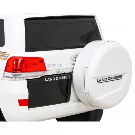 Детский электромобиль TOYOTA LAND CRUISER 12V - JJ2022-WHITE