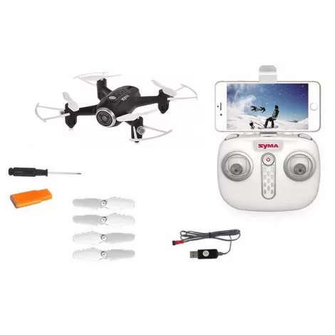 Радиоуправляемый квадрокоптер Syma X22SW Black FPV RTF 2.4G - SYMA-X22SW-BLACK