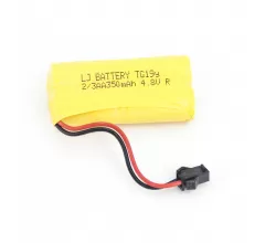 Аккумулятор Ni-Cd 4.8V 350 mAh 2/3AA разъем YP - NICD-48T-350-YP