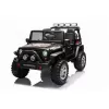 Детский электромобиль джип XMX с полным приводом (черный, EVA, 12V) - XMX618-4WD-BLACK