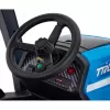 Детский электромобиль трактор с прицепом (синий, EVA, пульт, 24V) - BLT-206C-24V-BLUE