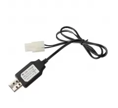 Зарядное устройство USB 9.6v 250mah разъем Tamiya - USB-96-250-TAMIYA