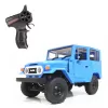 Радиоуправляемый внедорожник WPL Toyota FJ40 Blue 4WD масштаб 1:16 2.4G - WPLC-34-BLUE