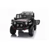 Детский электромобиль джип XMX с полным приводом (черный, EVA, 12V) - XMX618-4WD-BLACK