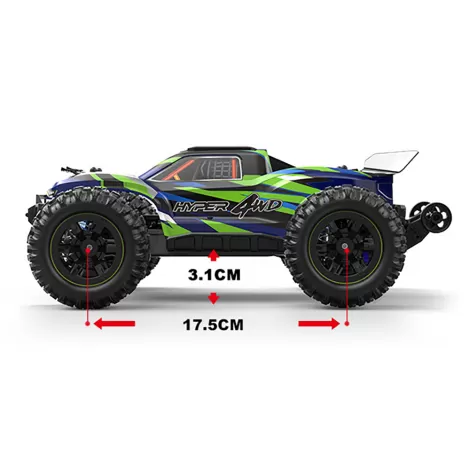 Радиоуправляемый джип MJX Hyper Go 4WD LED 1:16 2.4G - MJX-16108-GREEN