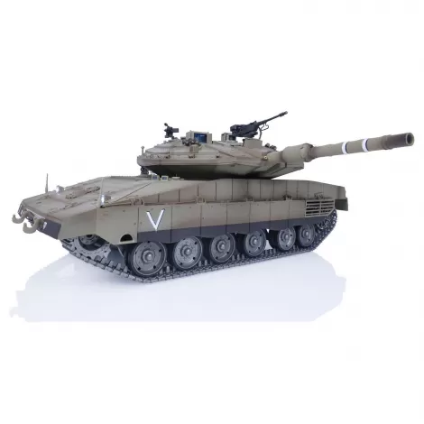 Радиоуправляемый танк Heng Long Merkava MK4 PRO V7.0 масштаб 1:16 2.4G - 3958-1PRO V7.0