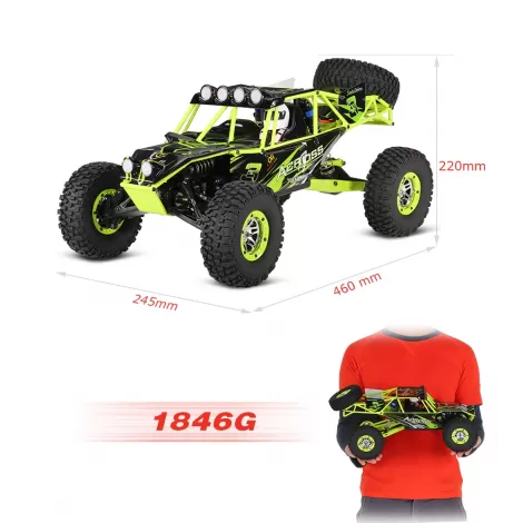 Радиоуправляемый багги WL Toys 4WD RTR масштаб 1:10 2.4G - 10428