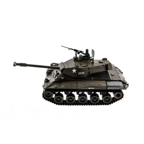 Радиоуправляемый танк Heng Long US M41A3 Bulldog масштаб 1:16 2.4 G - 3839-1 V7.0