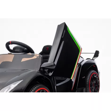 Детский электромобиль Lamborghini Veneno Mini 4WD 12V - XMX615B-BLACK-PAINT