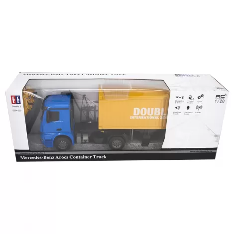 Радиоуправляемый контейнеровоз Double E Mercedes-Benz Arocs 1:20 2.4G - E564-003