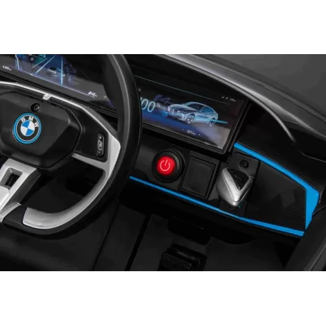 Детский электромобиль BMW I4 (полный привод, 12V) - JE1009-BLACK