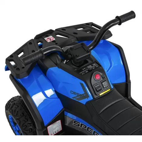 Детский электромобиль квадроцикл X-Robust (синий, 24V, 4WD, пульт, EVA) - XMX651-24V-4WD-BLUE
