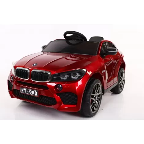 Электромобиль BMW X6M 12V (полный привод, EVA) - FT-968-RED-PAINT