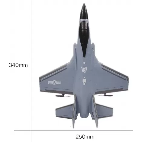 Радиоуправляемый самолет Fei Xiong F35 Fighter 2.4G - FX635-GREY