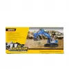 Радиоуправляемый экскаватор HUI NA TOYS масштаб 1:18 2.4G - HN1558-BLUE