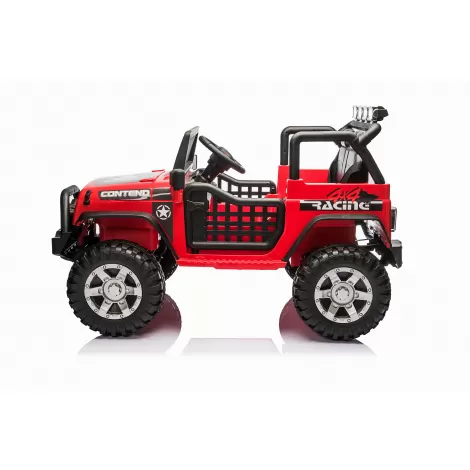 Детский электромобиль джип XMX с полным приводом (красный, EVA, 12V) - XMX618-4WD-RED