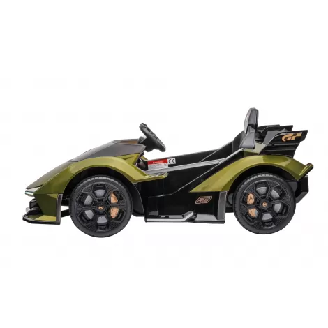 Детский электромобиль Lamborghini V12 Vision Gran Turismo 4WD 12V - HL528-LUX-ARMY-GREEN